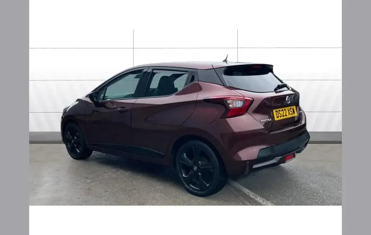 Used Nissan Micra 92 HP (67 kW) 2022 Red Hatchback