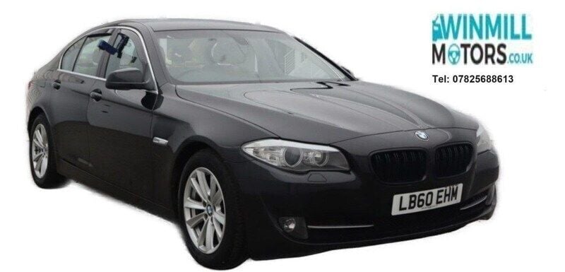 Black Used 2011 BMW 520 Sedan | £4,295 (Fair price) - Image 1/4