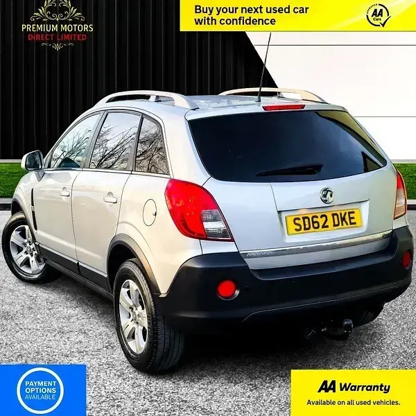 Used Vauxhall Antara 163 HP (119 kW) 2012 Silver SUV