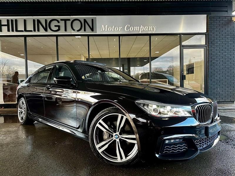Used BMW 740L M Sport 2017 Black Sedan