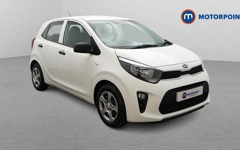 Used Kia Picanto 67 HP (49 kW) 2019 White Hatchback