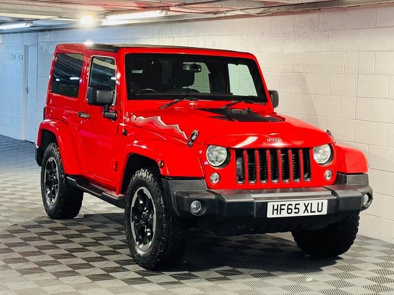 Red Used 2015 Jeep Wrangler SUV | £12,989 (Super price) - Image 1/4