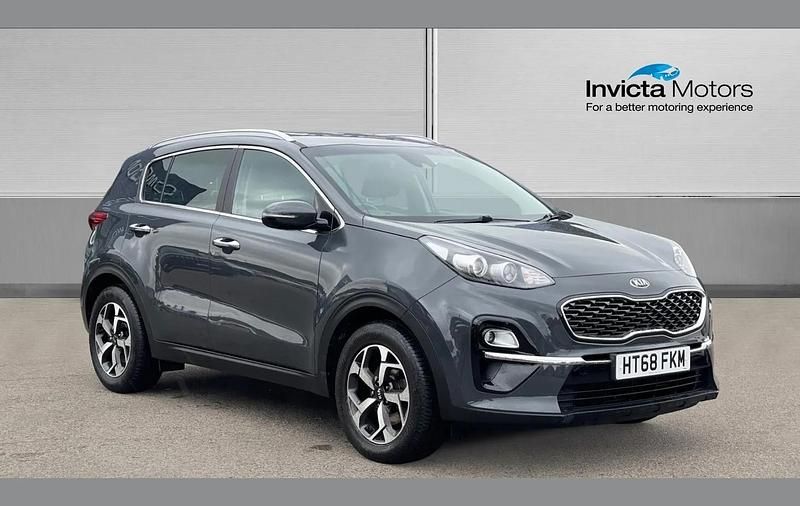Used Kia Sportage 136 HP (100 kW) 2019 Grey SUV