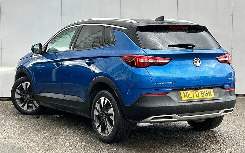 Used Vauxhall Grandland X SRi 131 HP (96 kW) 2020 Blue SUV