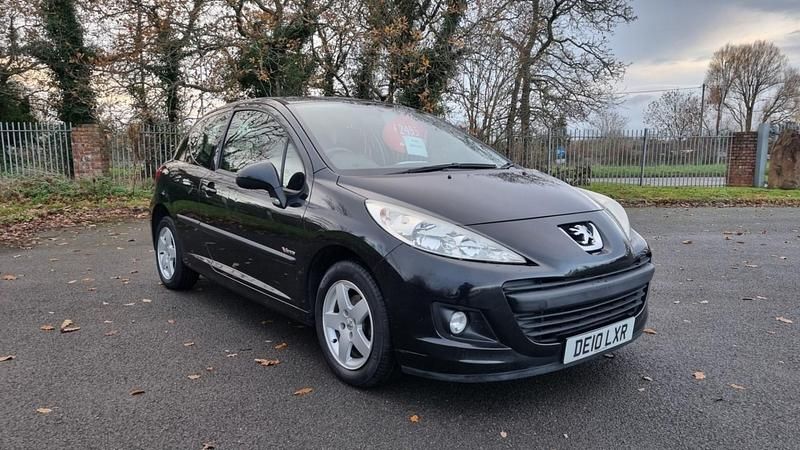 Black Used 2010 Peugeot 207 Hatchback | £2,495 (Fair price) - Image 1/4