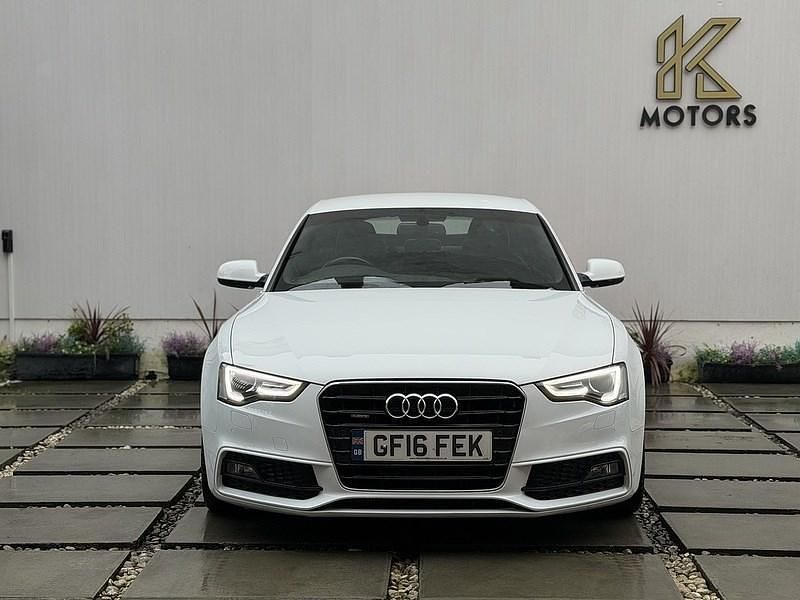 Used Audi A5 S-Line 2016 White Coupe