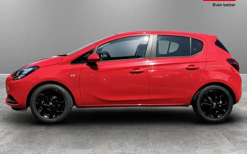 Used Vauxhall Corsa 75 HP (55 kW) 2019 Red Hatchback