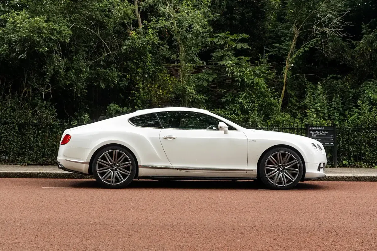Used Bentley Continental 2014 White Sedan