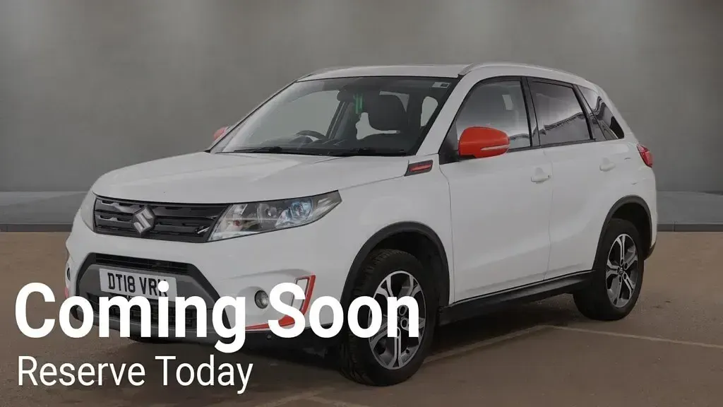 Used Suzuki Vitara SZ5 120 HP (88 kW) 2018 White SUV