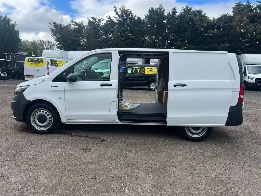 Used Mercedes e-Vito Progressive 85 kW (116 HP) 2022 White Van