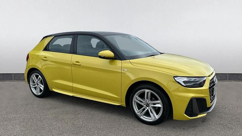 Used Audi A1 S-Line 95 HP (69 kW) 2022 Yellow SUV