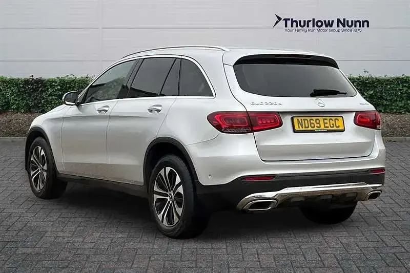 Begagnad Mercedes GLC220 194 HK (142 kW) 2019 Silver SUV