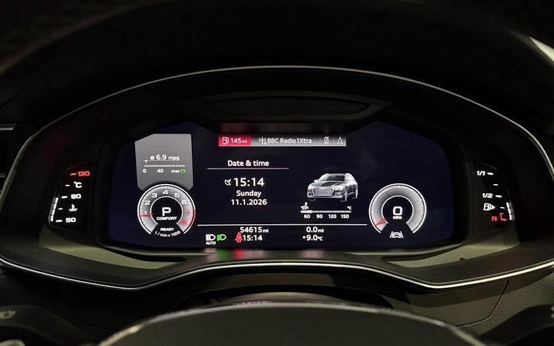 Used Audi A6 S-Line 204 HP (150 kW) 2021 Black Estate