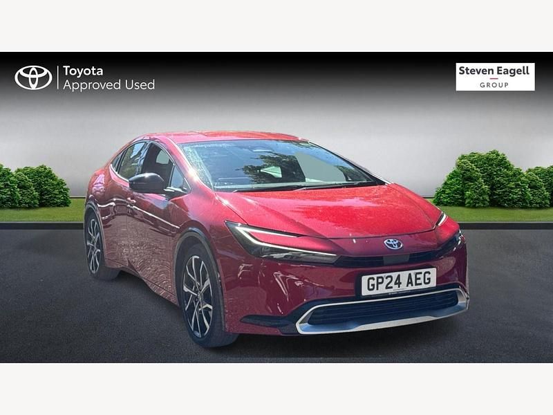Red Used 2024 Toyota Prius Hatchback | £32,129 - Image 1/3