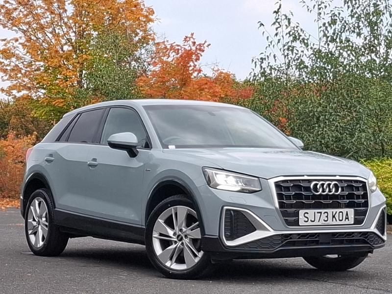 Grey Used 2023 Audi Q2 S-Line SUV | £23,498 (Fair price) - Image 1/4