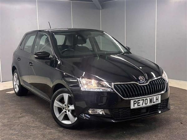 Black Used 2020 Skoda Fabia SE L Hatchback | £10,565 (Good price) - Image 1/4