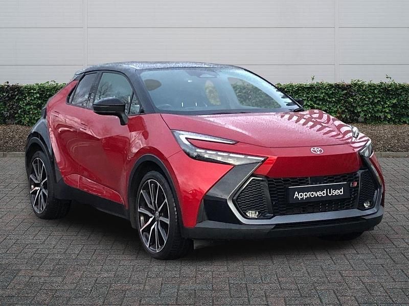 Red/black Used 2024 Toyota C-HR Sport SUV | £28,350 (Expensive) - Image 1/4
