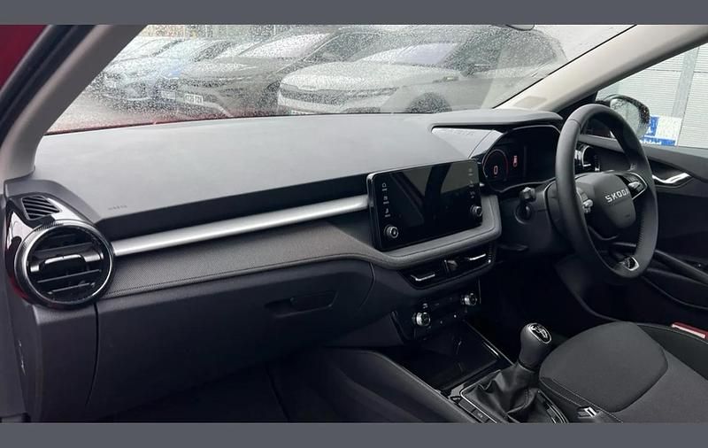 Used Skoda Fabia Design Edition 113 HP (83 kW) 2026 Velvet red metallic black magic pearl effect Hatchback