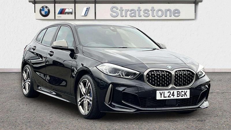 Used BMW M135 Shadowline 302 HP (222 kW) 2024 Black Hatchback