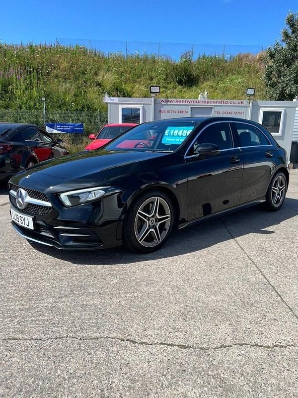 Black Used 2019 Mercedes A250 AMG line Hatchback | £18,450 (Good price) - Image 1/4