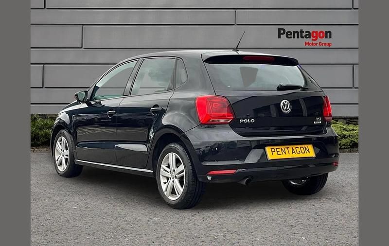 Used VW Polo Edition 88 HP (64 kW) 2017 Black Hatchback