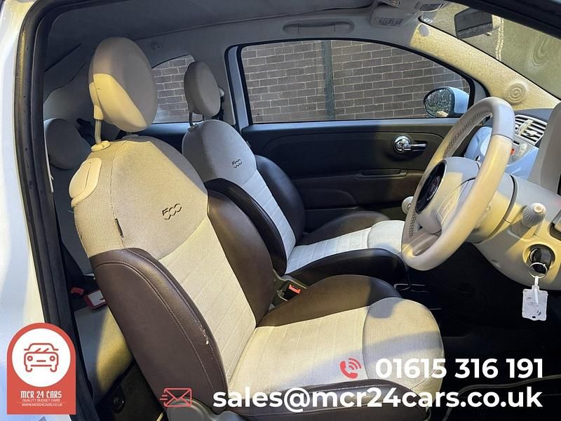 Used Fiat 500C Lounge 69 HP (50 kW) 2010 Blue Cabriolet