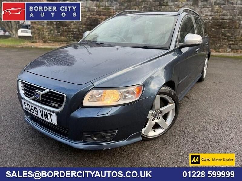 Blue Used 2009 Volvo V50 R-Design Estate | £4,995 - Image 1/4