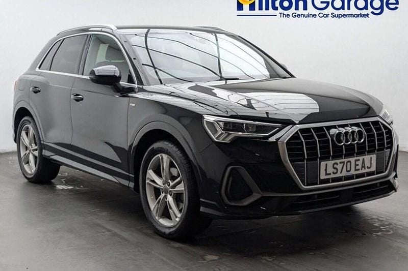 Used Audi Q3 S-Line 150 HP (110 kW) 2020 Black SUV