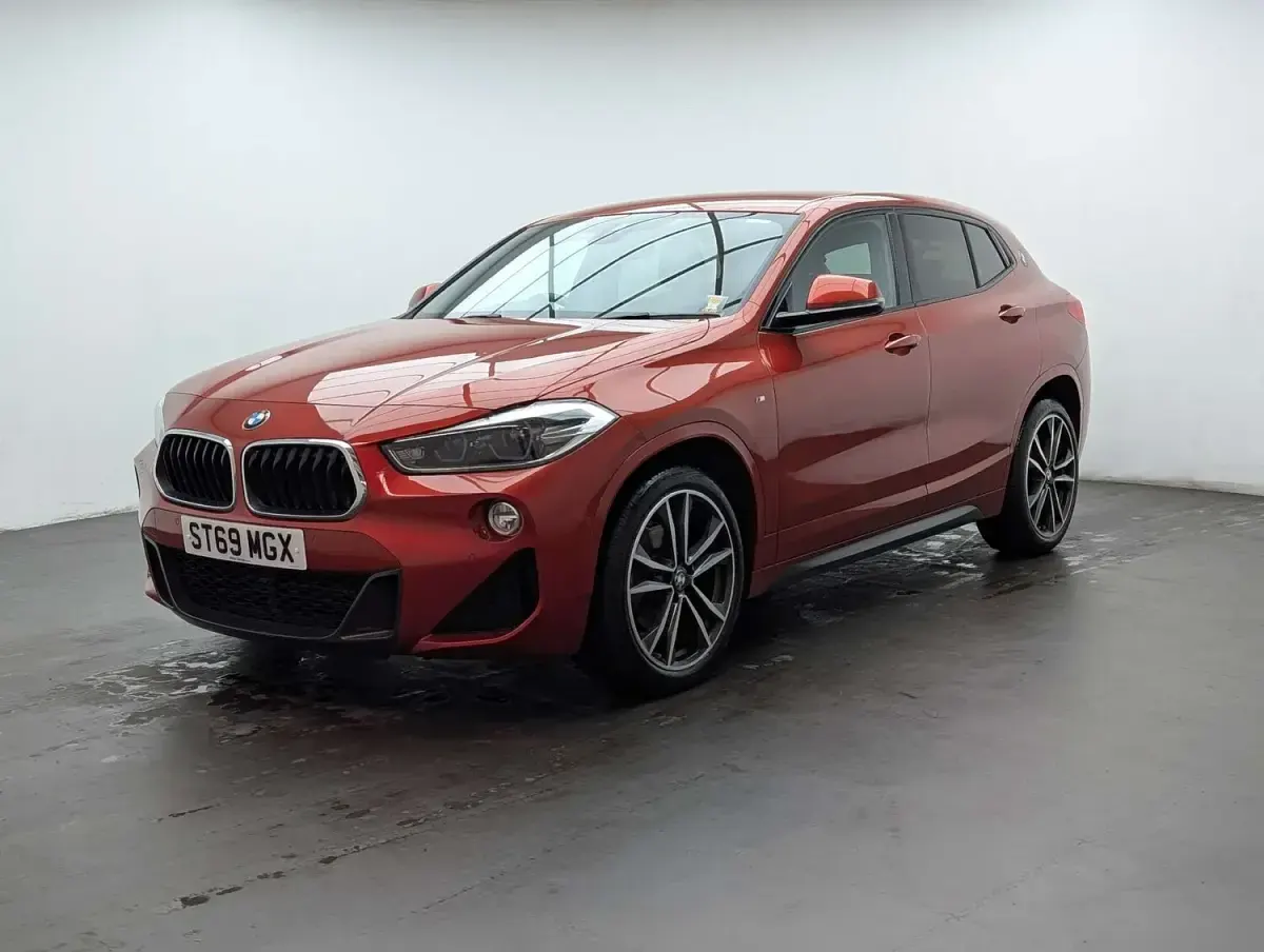 Used BMW X2 M Sport 140 HP (102 kW) 2019 Orange SUV