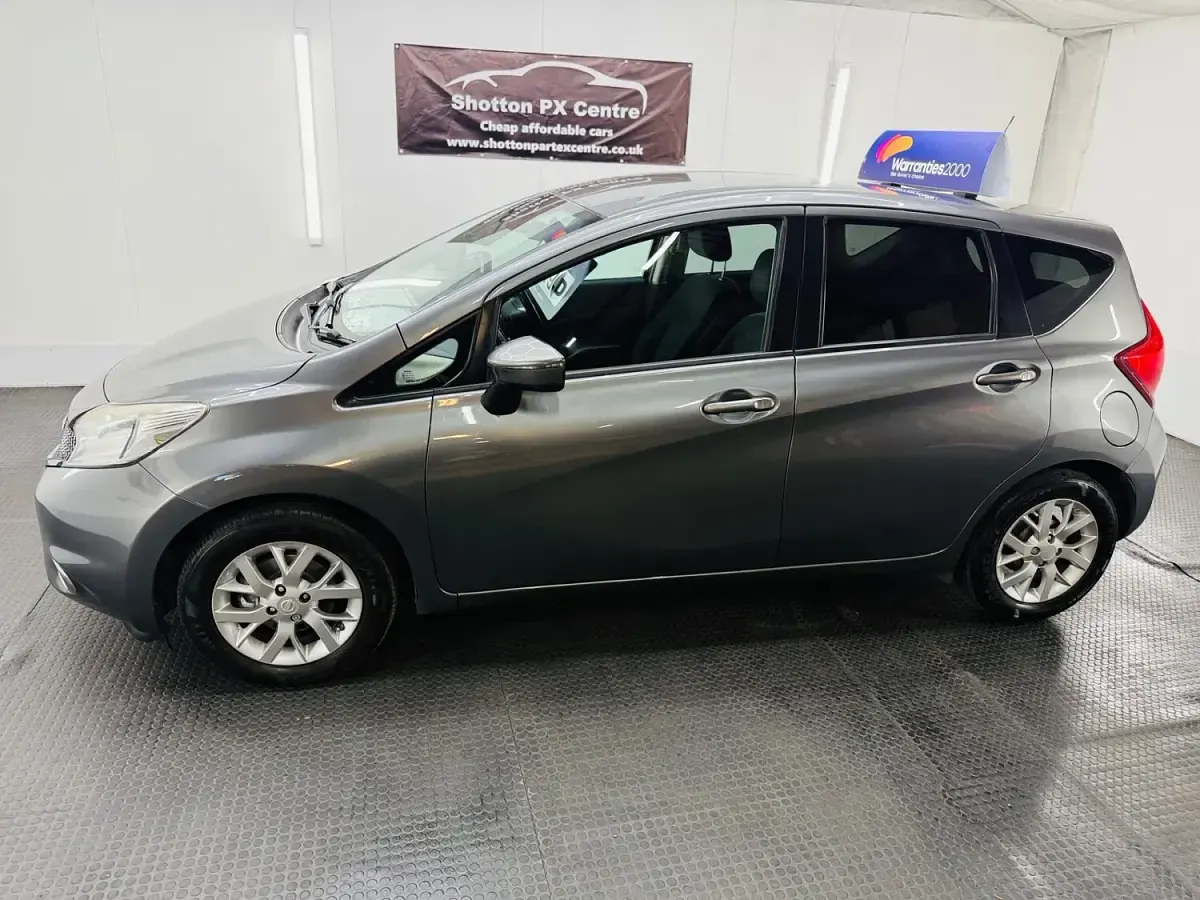 Used Nissan Note Acenta Premium 90 HP (66 kW) 2015 Grey Hatchback