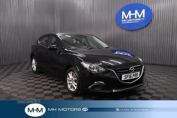 Used Mazda 3 165 HP (121 kW) 2016 Black Hatchback