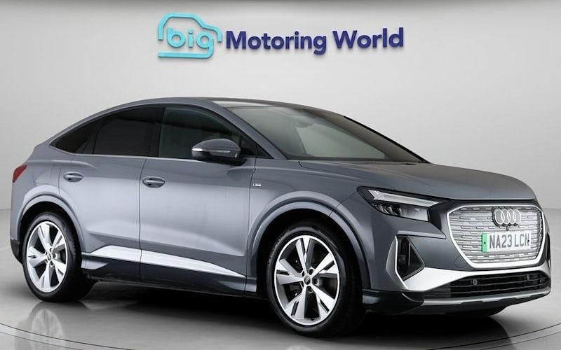 Used Audi Q4 Sportback e-tron S-Line 150 kW (204 HP) 2023 Grey SUV