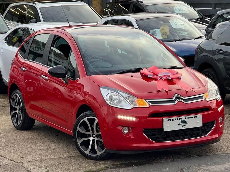 Red Used 2016 Citroën C3 Platinum Hatchback | £7,990 (Fair price) - Image 1/4