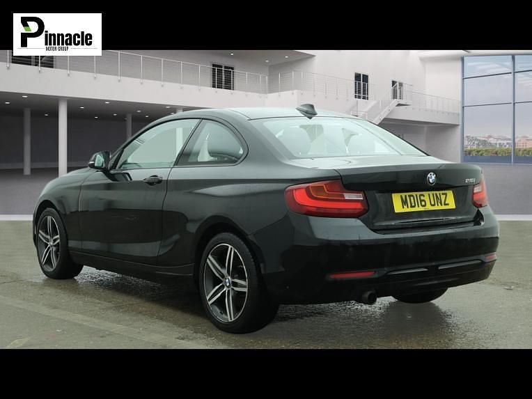 Used BMW 218 Sport Line 2016 Black Coupe