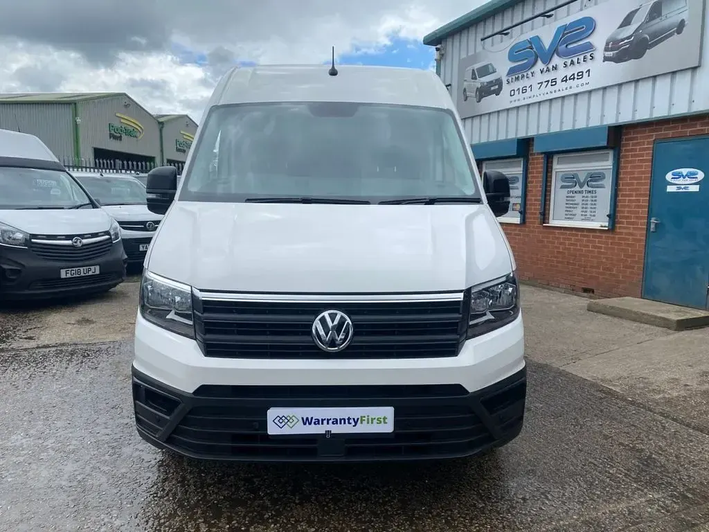 Used VW Crafter 140 HP (102 kW) 2021 White Van