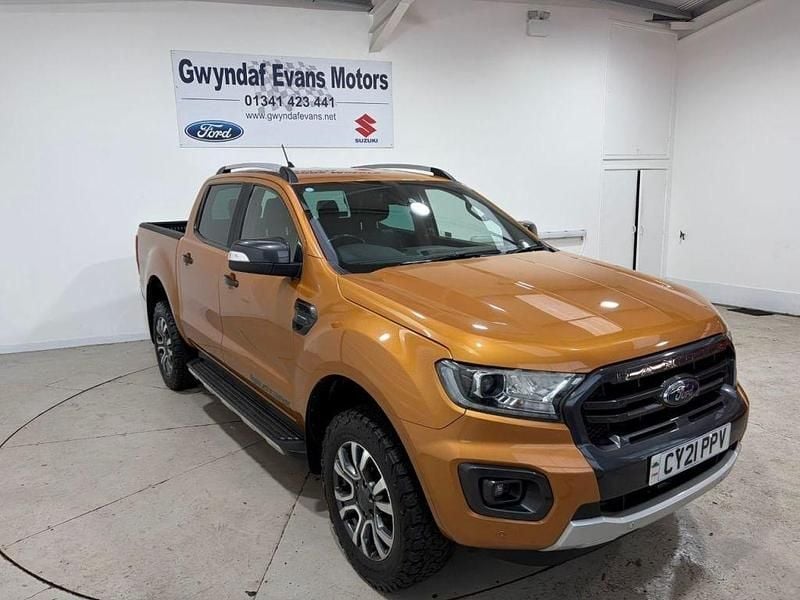 Used Ford Ranger Wildtrack 2021 Orange Pickup
