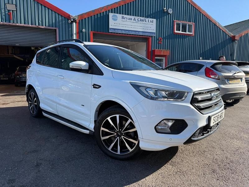 Used Ford Kuga ST-Line 182 HP (133 kW) 2018 White SUV