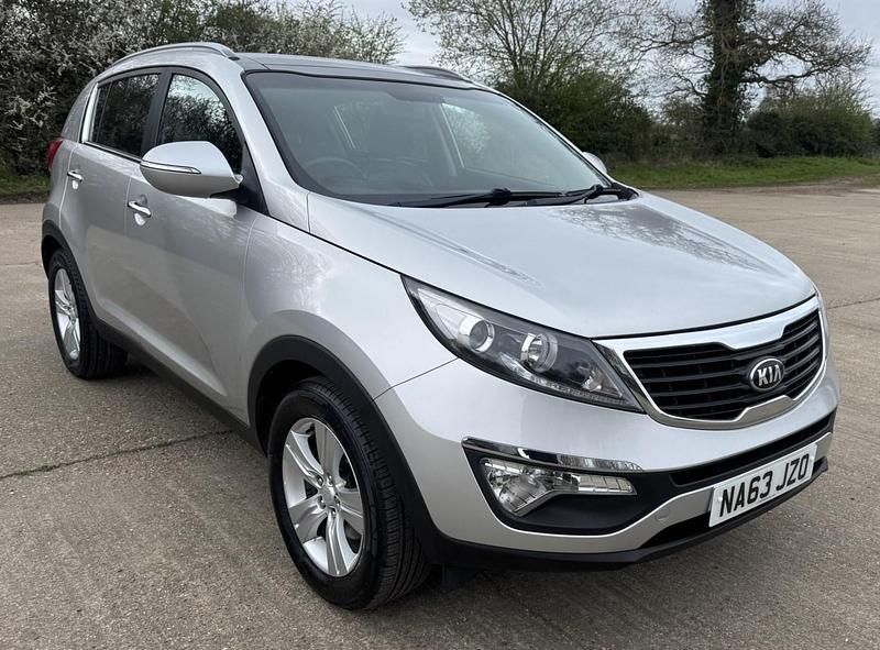 Usado Kia Sportage 135 HP (99 kW) 2013 Prateado SUV