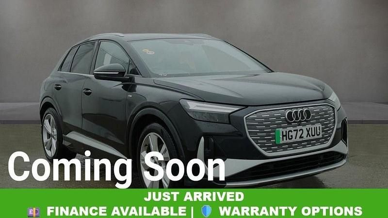 Used Audi Q4 e-tron S-Line 125 kW (170 HP) 2023 Black SUV