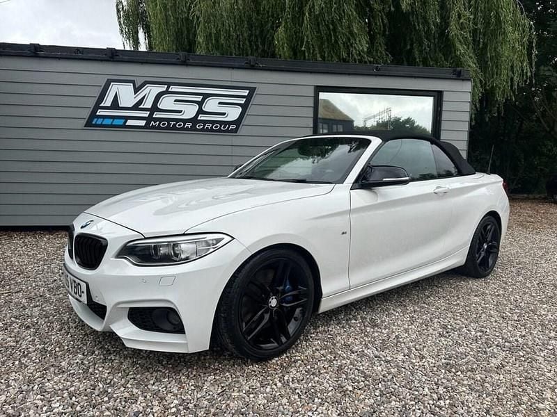 White Used 2015 BMW 220 M Sport Cabriolet | £9,995 (Fair price) - Image 1/4