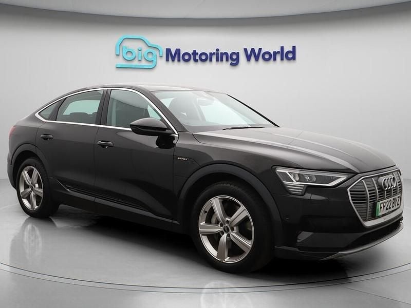 Black Used 2022 Audi e-tron SUV | £19,200 (Expensive) - Image 1/4