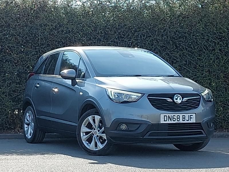 Used Vauxhall Crossland X 81 HP (59 kW) 2018 Grey SUV