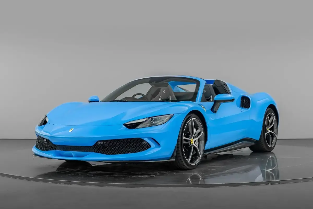 Used Ferrari 296 830 HP (610 kW) 2023 Blue Cabriolet