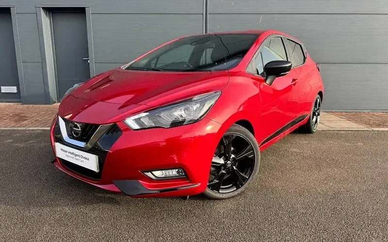 Used Nissan Micra 92 HP (67 kW) 2021 Red Hatchback