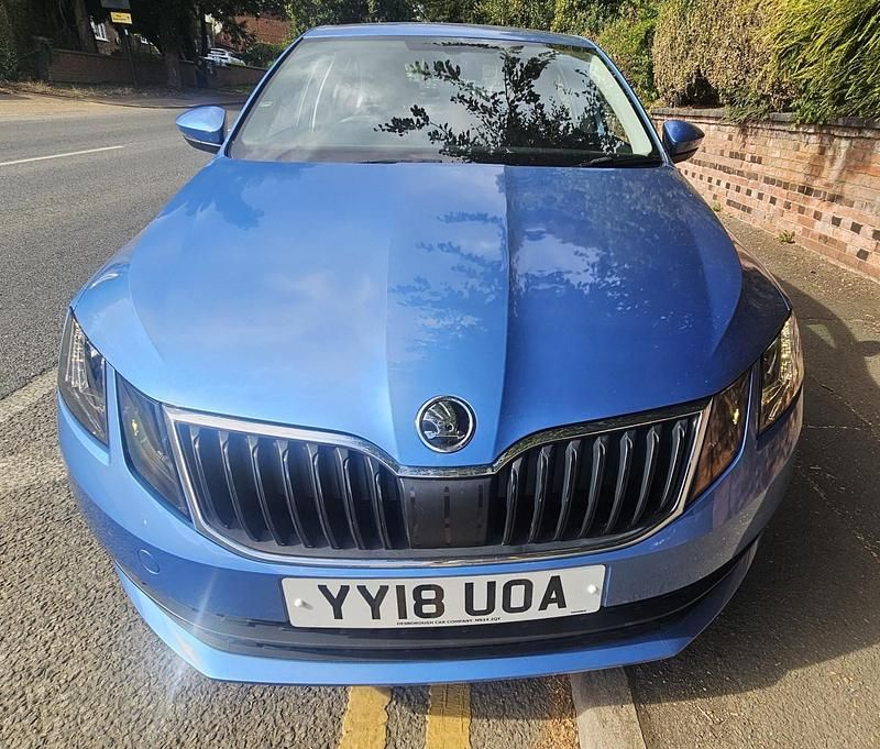 Used Skoda Octavia SE 150 HP (110 kW) 2018 Blue Hatchback