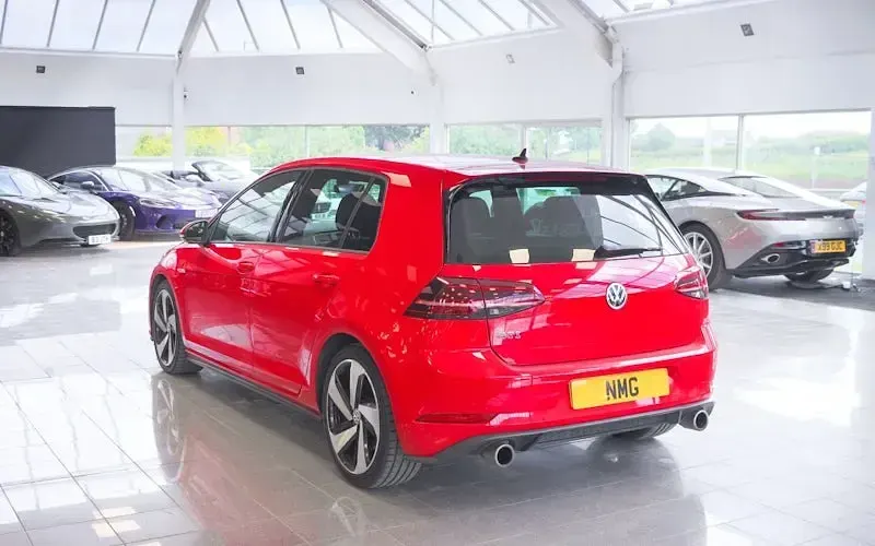 Used VW Golf VII GTI 245 HP (180 kW) 2019 Red Hatchback