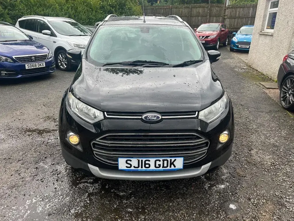 Used Ford Ecosport Titanium 95 HP (69 kW) 2016 Black SUV