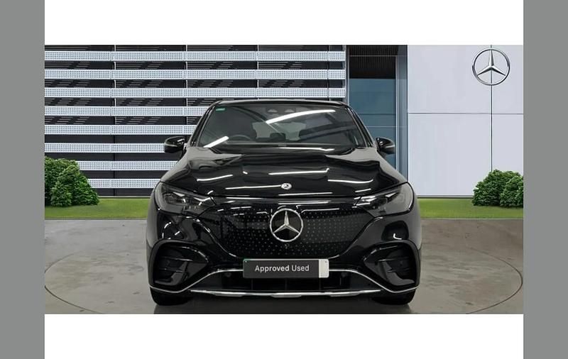 Used Mercedes EQE500 AMG line 300 kW (408 HP) 2024 Black Sedan