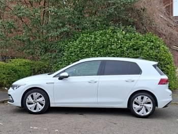 Used VW Golf VII Style 150 HP (110 kW) 2020 White Hatchback