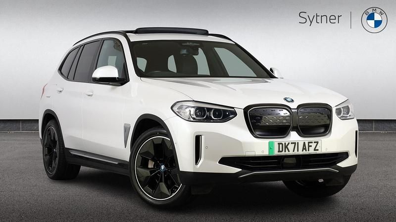 White Used 2021 BMW iX3 Shadowline SUV | £25,750 (Fair price) - Image 1/4